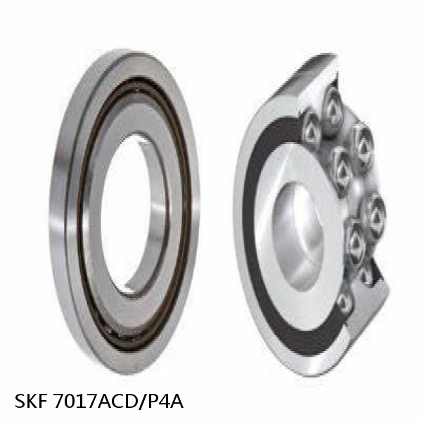 7017ACD/P4A SKF Super Precision,Super Precision Bearings,Super Precision Angular Contact,7000 Series,25 Degree Contact Angle