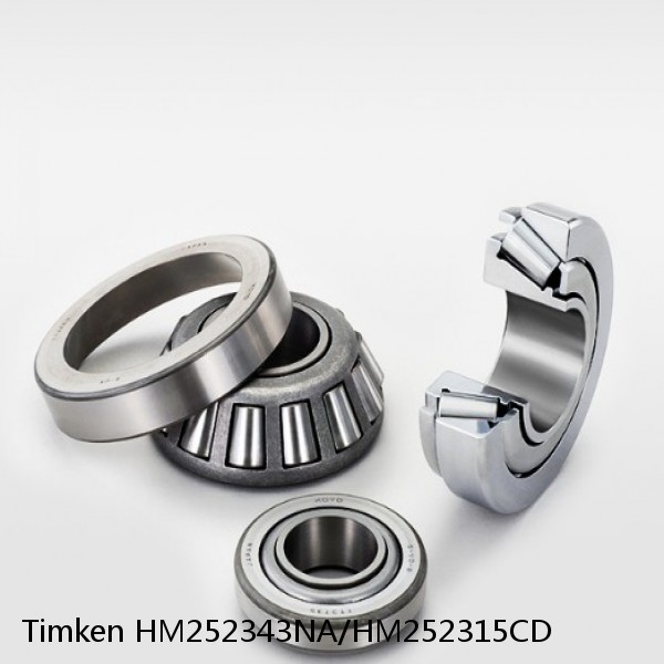HM252343NA/HM252315CD Timken Tapered Roller Bearings #1 small image