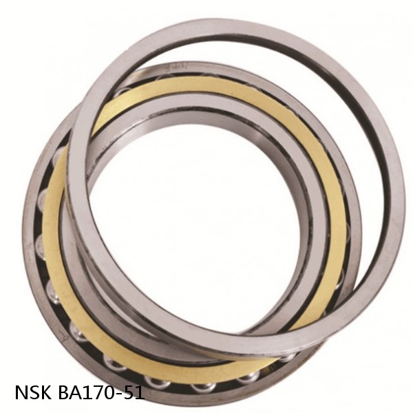 BA170-51 NSK Angular contact ball bearing #1 small image