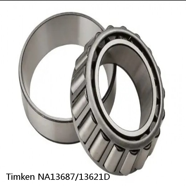 NA13687/13621D Timken Tapered Roller Bearings #1 image