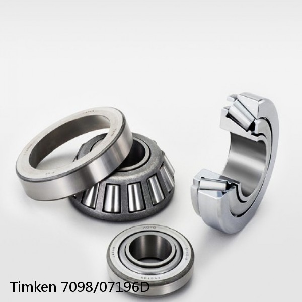 7098/07196D Timken Tapered Roller Bearings #1 image